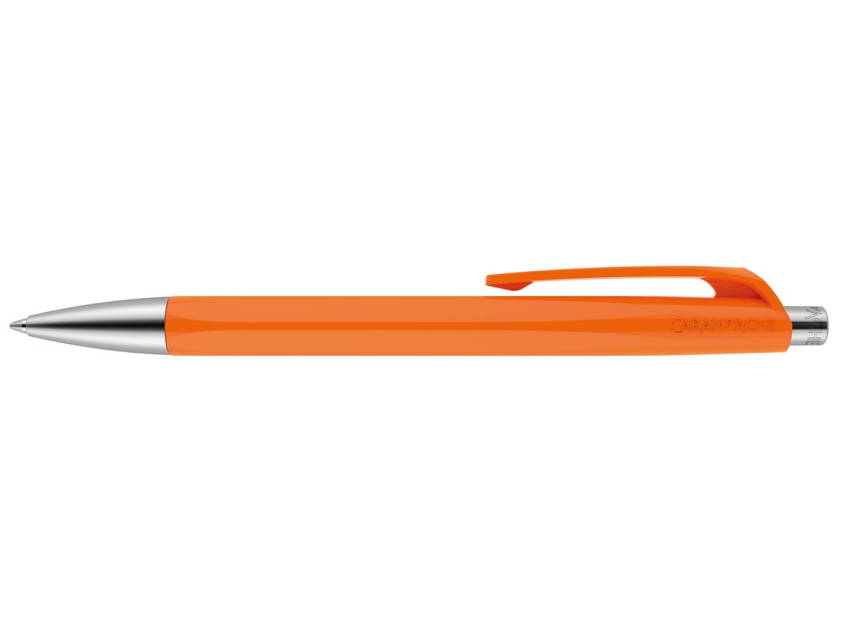 CARAN D'ACHE Penna sfera Infinite 888 888.030 arancione esagonale (7630002331333)
