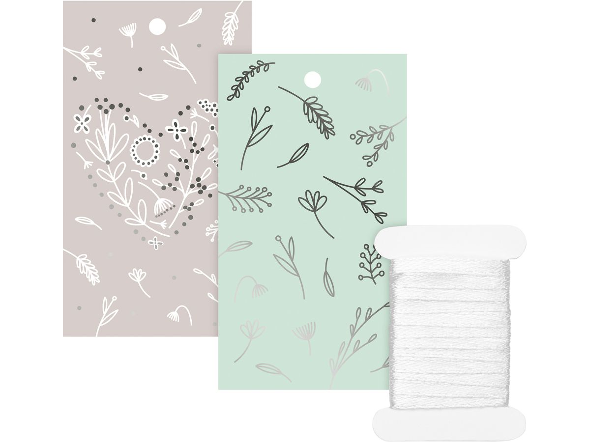 STEWO Geschenkanhänger Eldana 2581510099 silber 10 Stück (7630050893098)