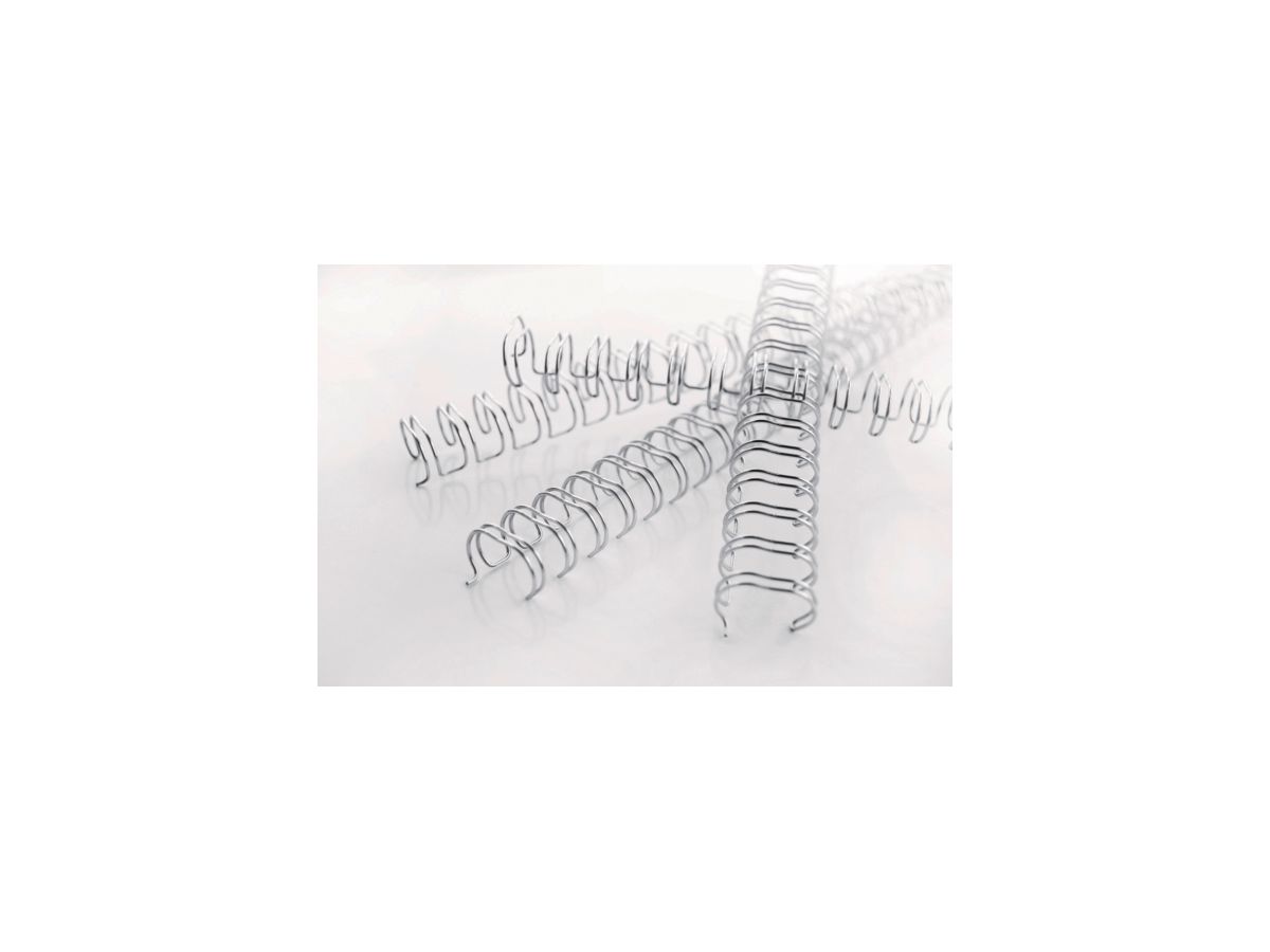 GBC Baguettes de reliure 6mm A4 RG810410 noir, 34 anneaux 100 pcs. (5019577190118)