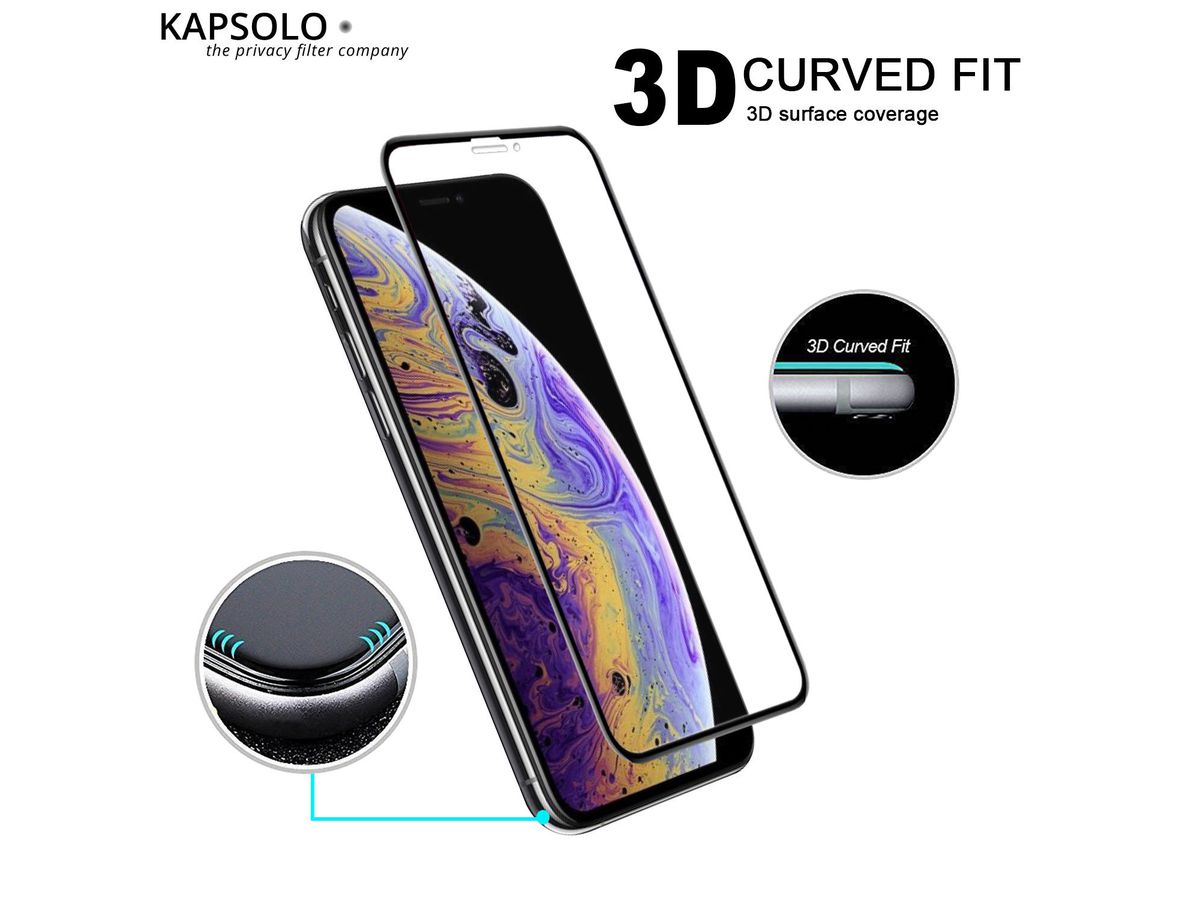 KAPSOLO Verre Trempé Protecteur Ecran KAP30201 Apple iPhone 8 Plus (5714681054034)