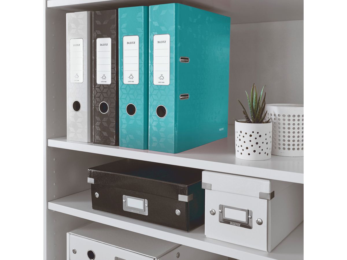 LEITZ Classeur WOW 180° 8cm 10050051 bleu glacier A4 (4002432104031)
