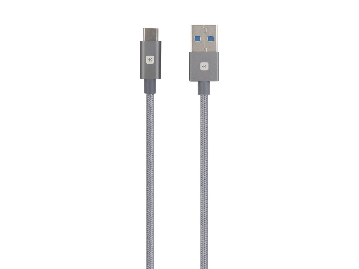SKROSS USB-C Cable 3.0 SKCA0012A-C120CN 1.2m Space Grey (7640166326069)