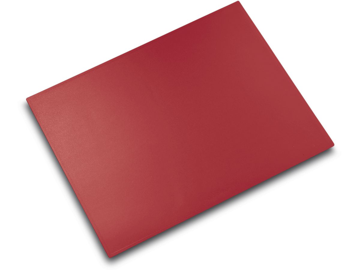 LÄUFER Schreibunterl. Durella 52x65cm 40654 rot (4006677406547)