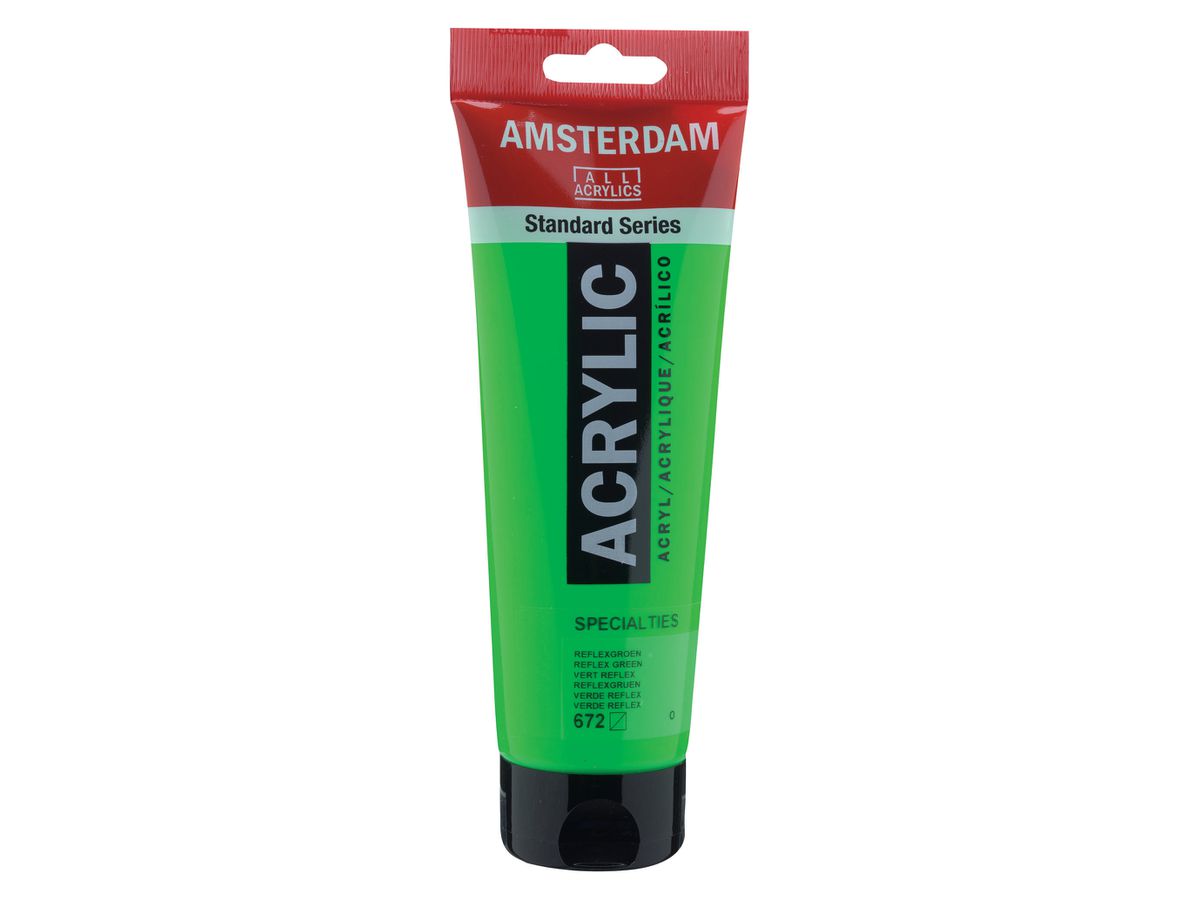 AMSTERDAM Peinture acrylique 250ml 17126720 reflex vert 672 (8712079395063)