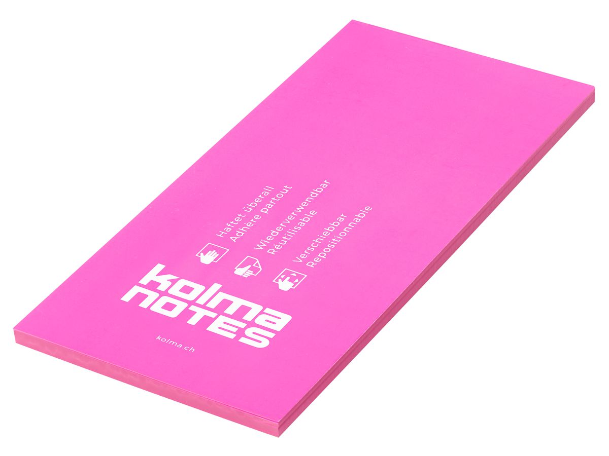 KOLMA kolma NOTES 99x210mm 13.010.33 1x100 pages berry (7611967130407)