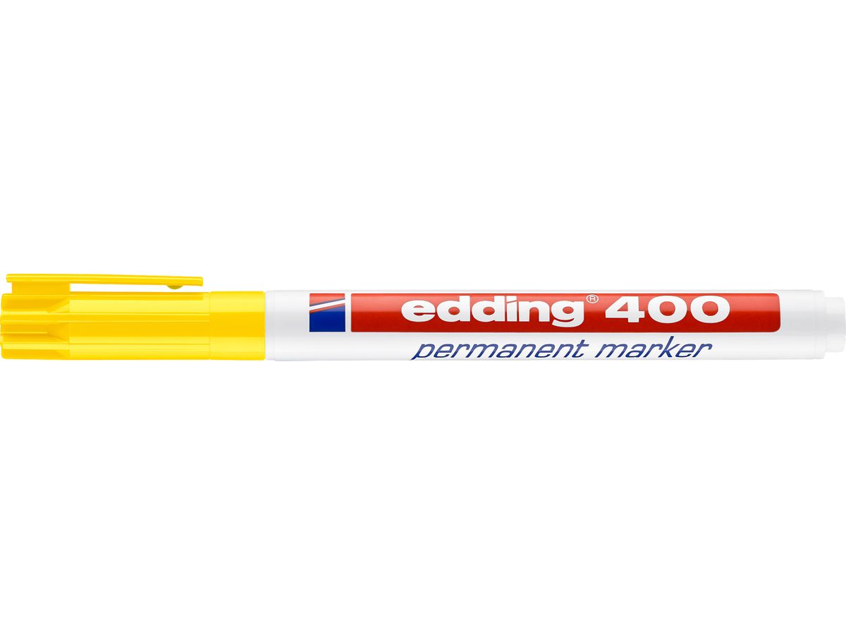 EDDING Permanent Marker 400 1mm 400-5 gelb (4004764315819)
