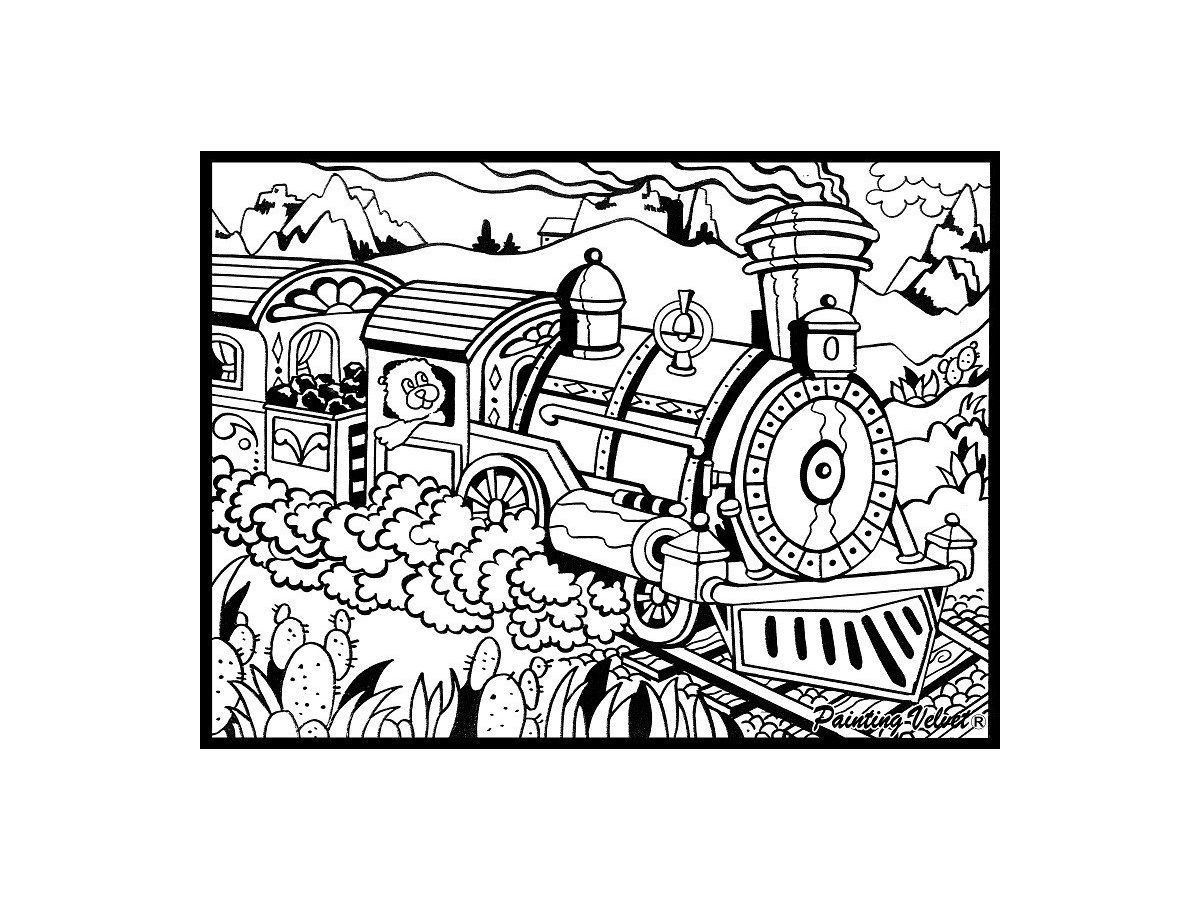 TATARUGA Image de velours A4 S26 train (8024238222555)