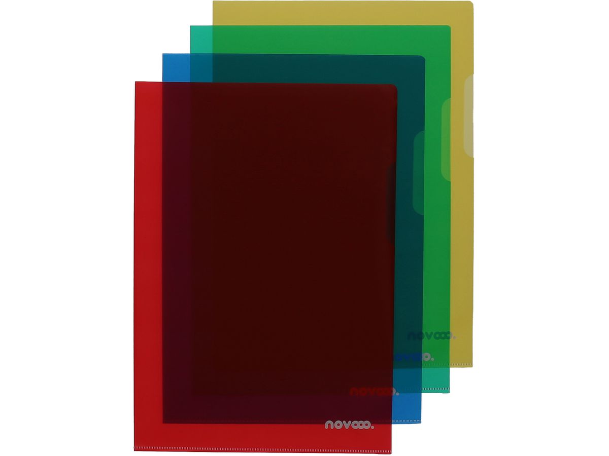 NOVOOO Pro cartella visiva 120my A4 400197704 assortito sgranato 10 pezzi (9010729003382)