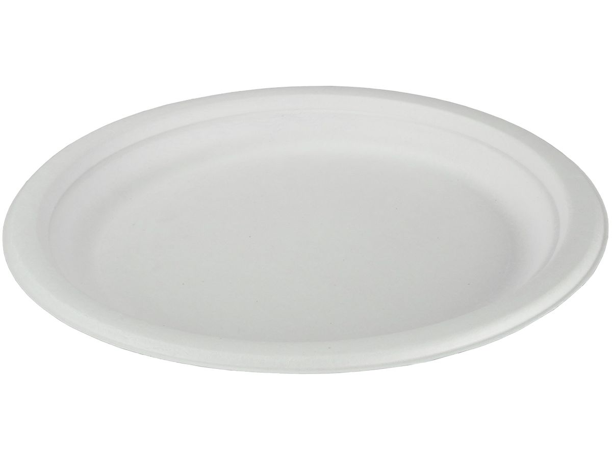 EJS Piastra di bagassa 23cm 3142.2002 bianco 50 pz. (7611764226501)