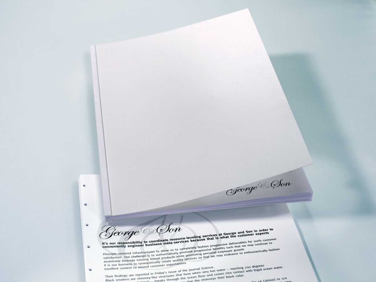 GBC Regency Umschlagmaterial A4 CE030010 schwarz 100 Stück (8019152019374)