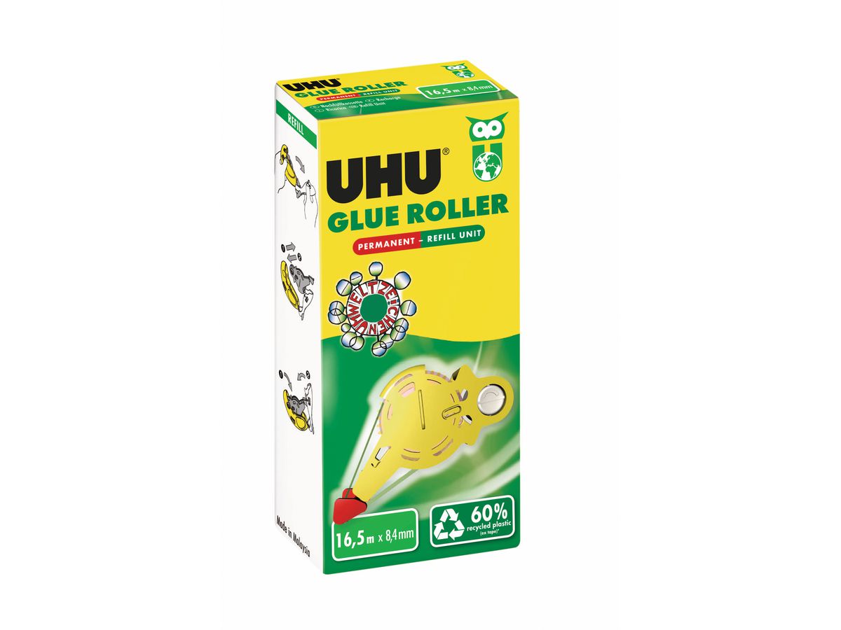 UHU Kleberoller perm. Refill Unit 990346 transparent (4026700354256)