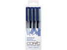 COPIC Multiliner 22075626 Cobalt Set, 4 pz. ass. (4013695263465)