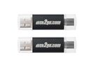 DISK2GO USB-Stick switch 64GB 30006595 Type-C/Type-A 3.0 double pack (7640111168089)