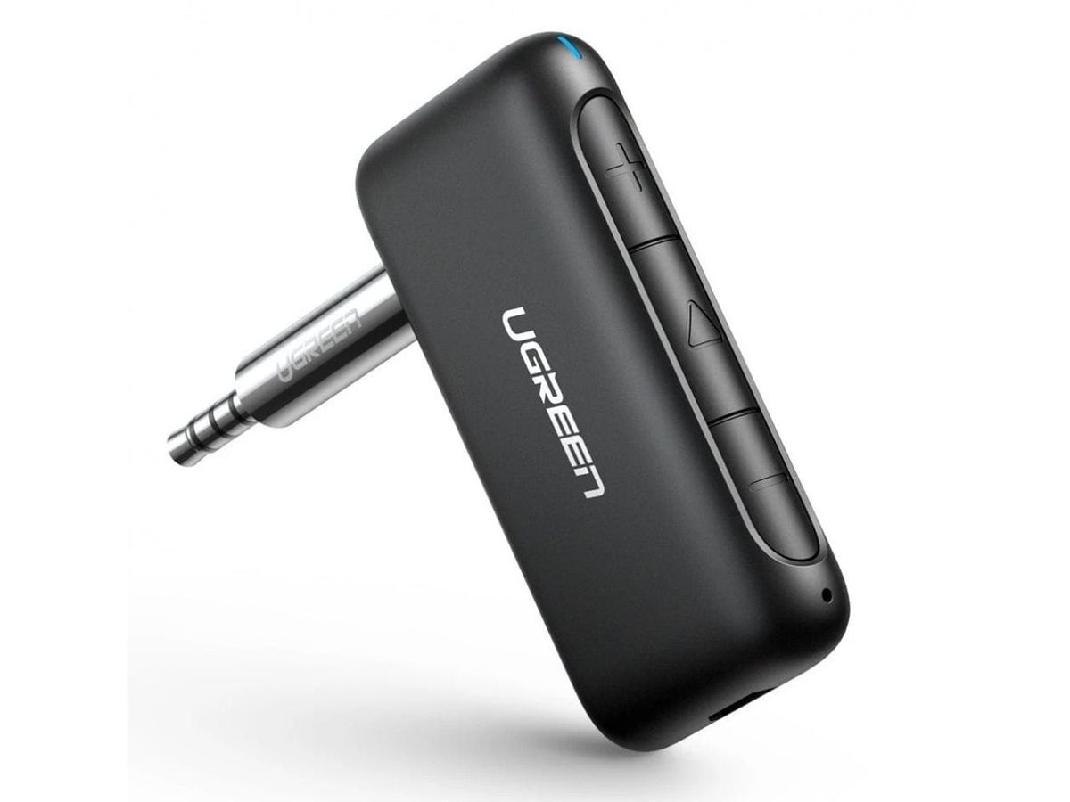 UGREEN Car BT 5.0 Receiver 70303 Audio Adaper 3.5mm AUX,Bl.(BB) (6957303873036)