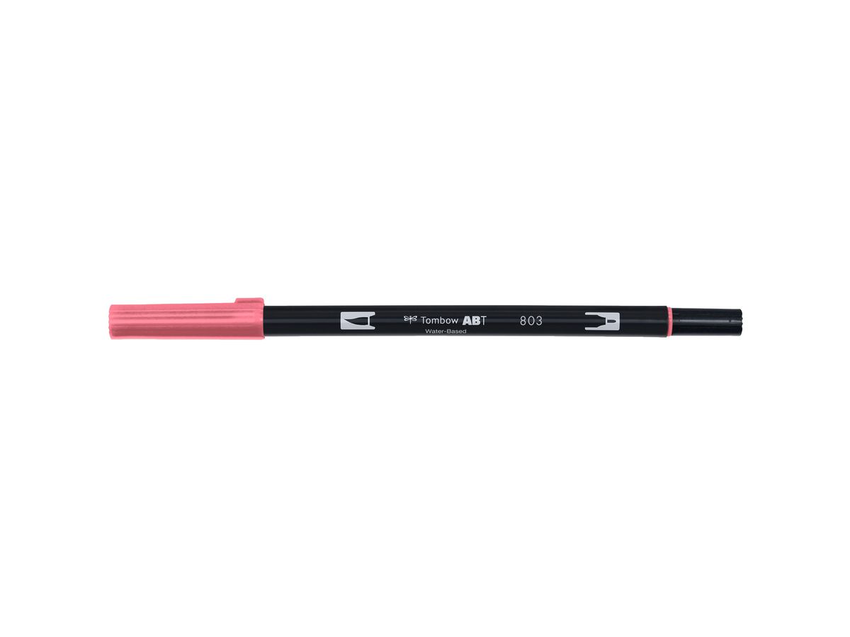 TOMBOW Dual Brush Pen ABT-803 pink punch (4901991647808)