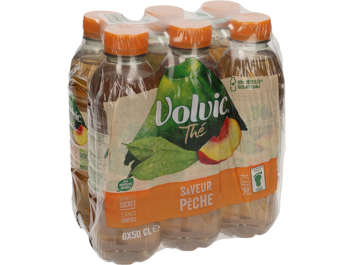 VOLVIC Ice Tea Pesca Pet 5912 50 cl, 6 pcs. (3057640478963)