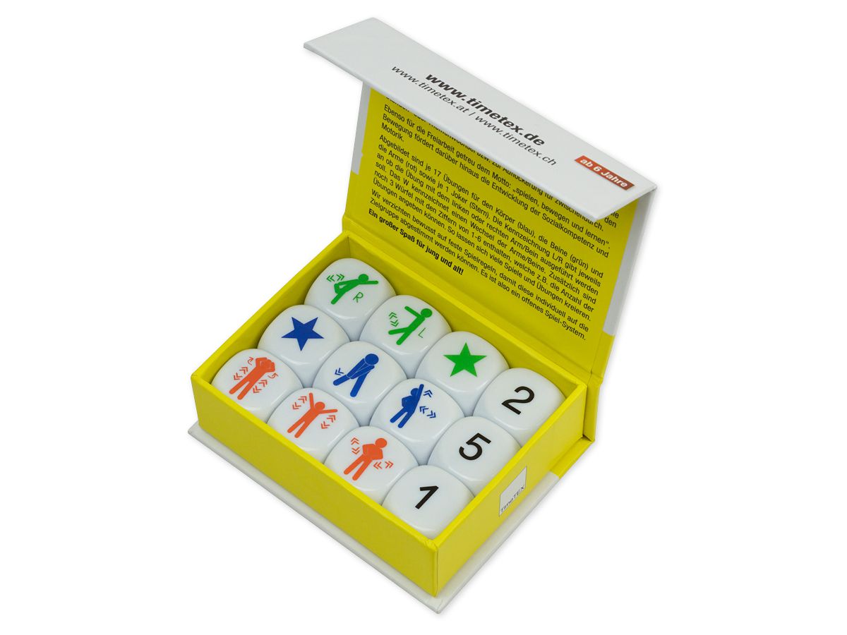 TIMETEX Set di dadi di movimento 92604 20mm 12 pezzi (4055218926044)
