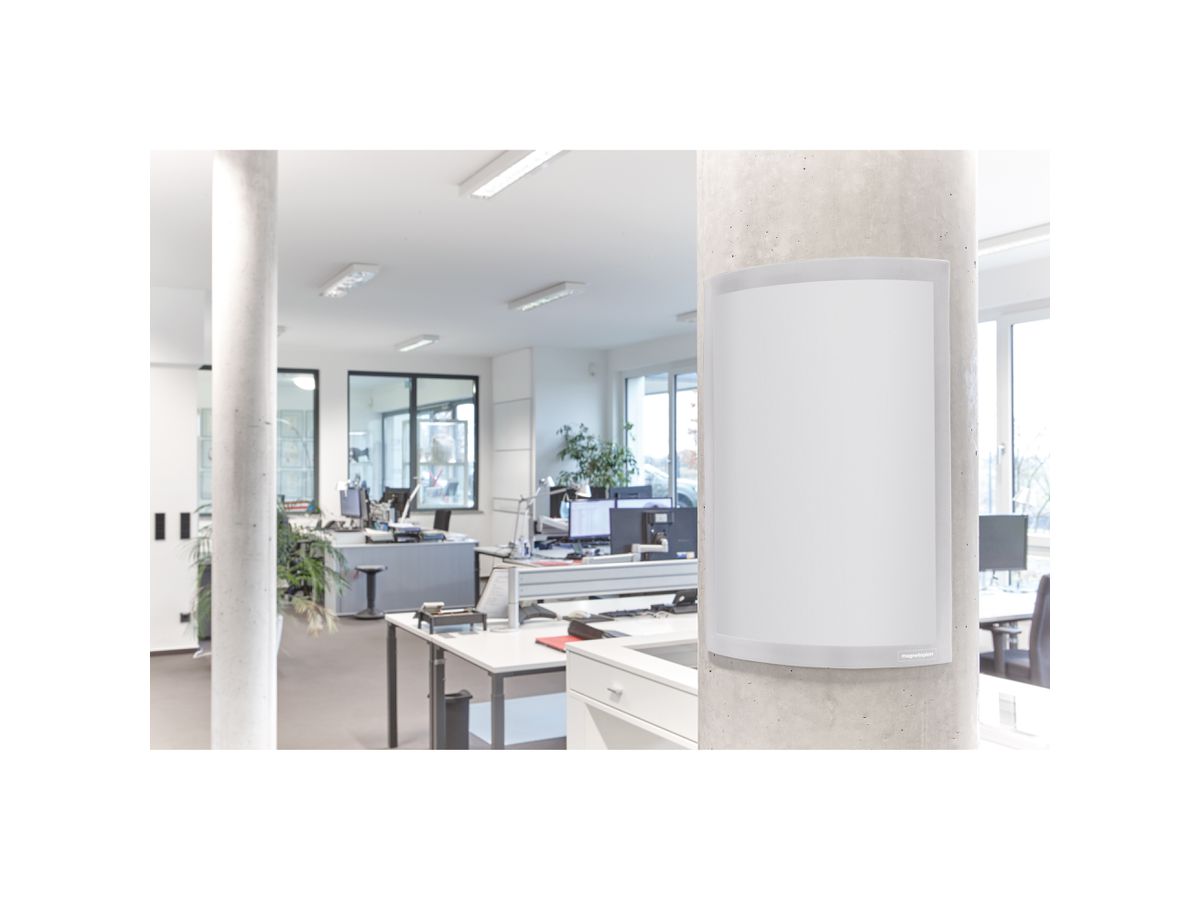 MAGNETOPLAN Magnetrahmen A5 1132232 selbstklebend, silber 2 Stk. (4013695065175)