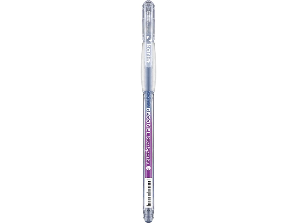 KARIN Gelpen DECOGEL 1.0 STAR 30Z117 bleu (5904446029173)