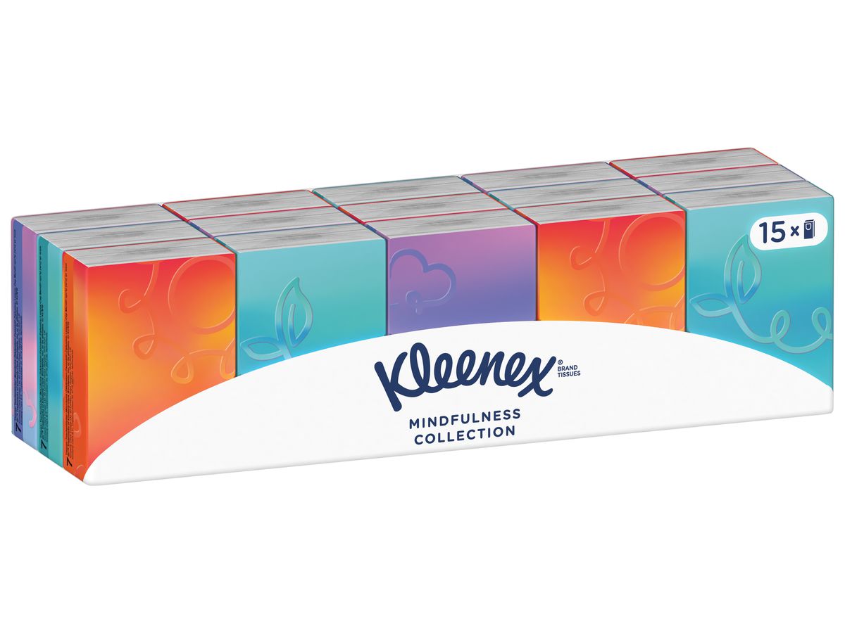 KLEENEX Mouchoirs collection mini 3518109 3 pils 15 pcs. (5029053028620)