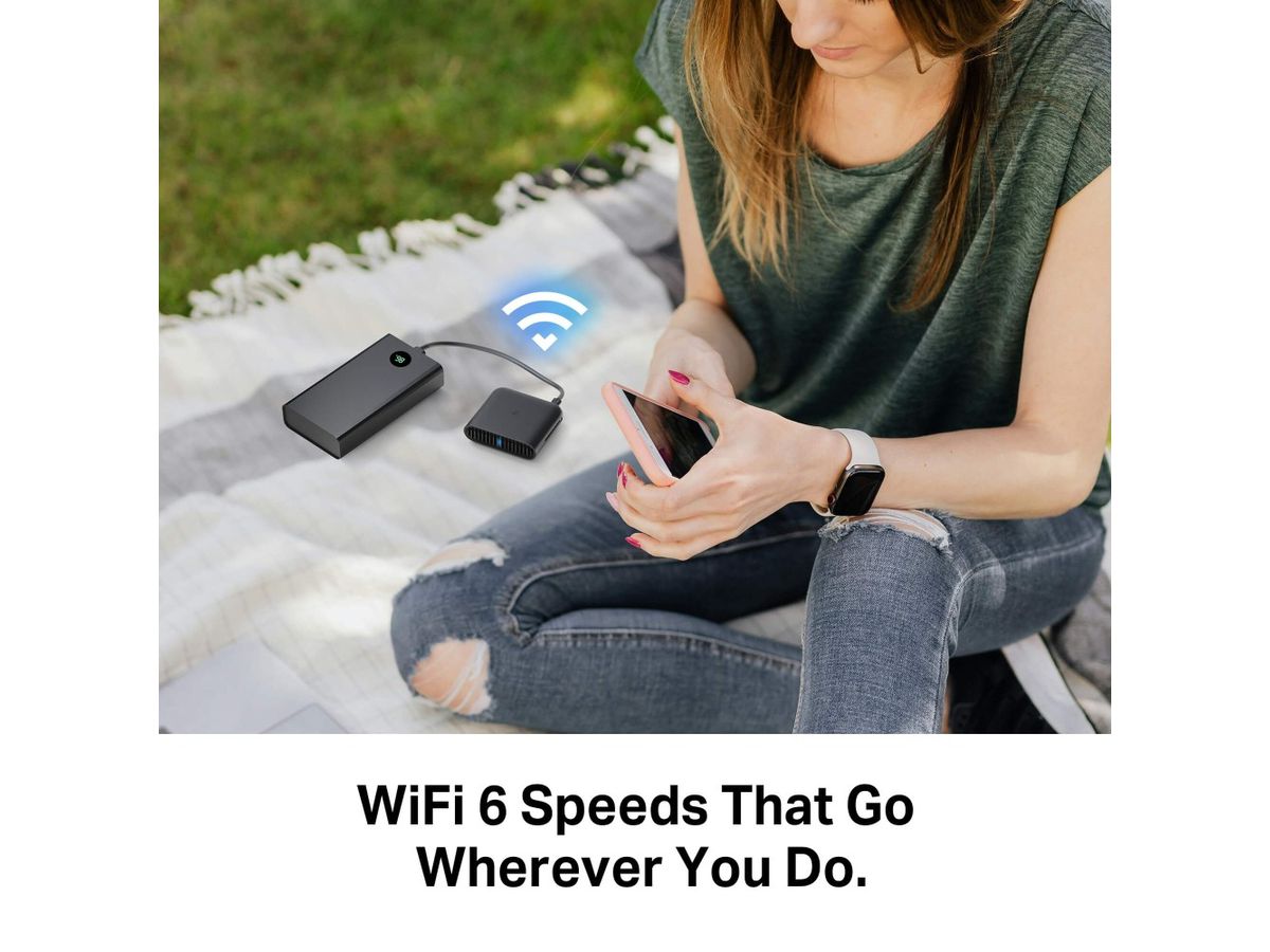 TP-LINK Pocket Travel Router WiFi 6 TL-WR3002X AX3000 (1210002600811)