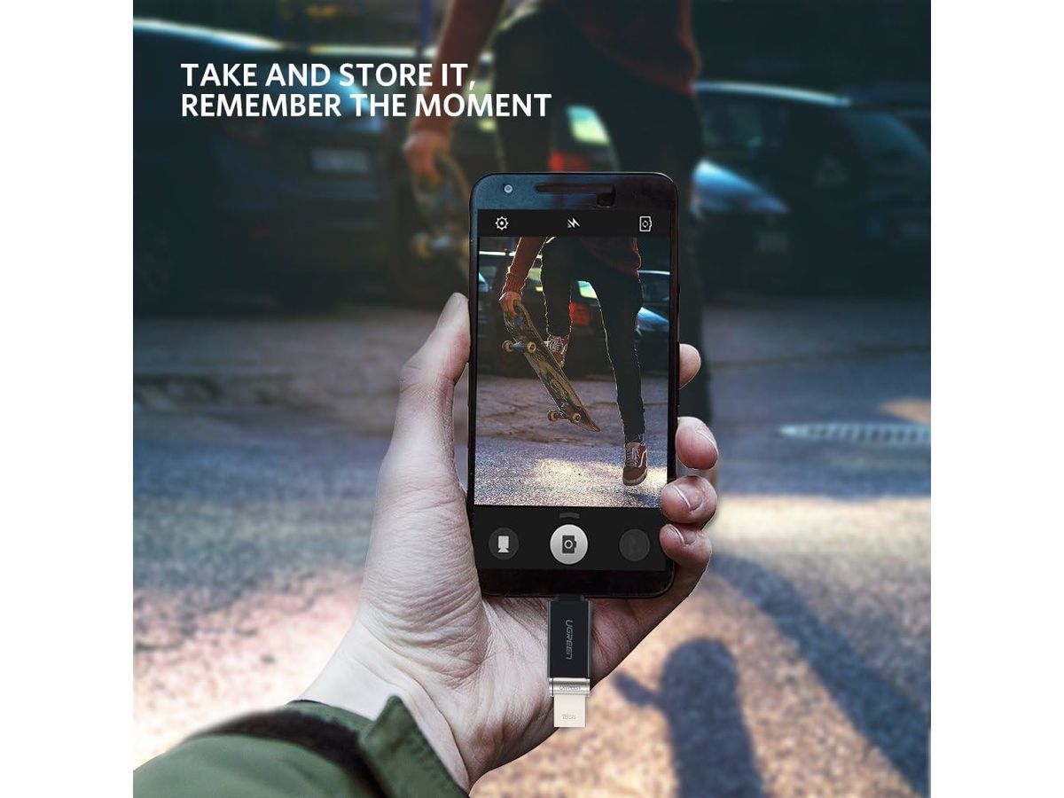 UGREEN Adapter USB-C to USB 20808 3.0 A Female Adapter (BB) (6957303828081)