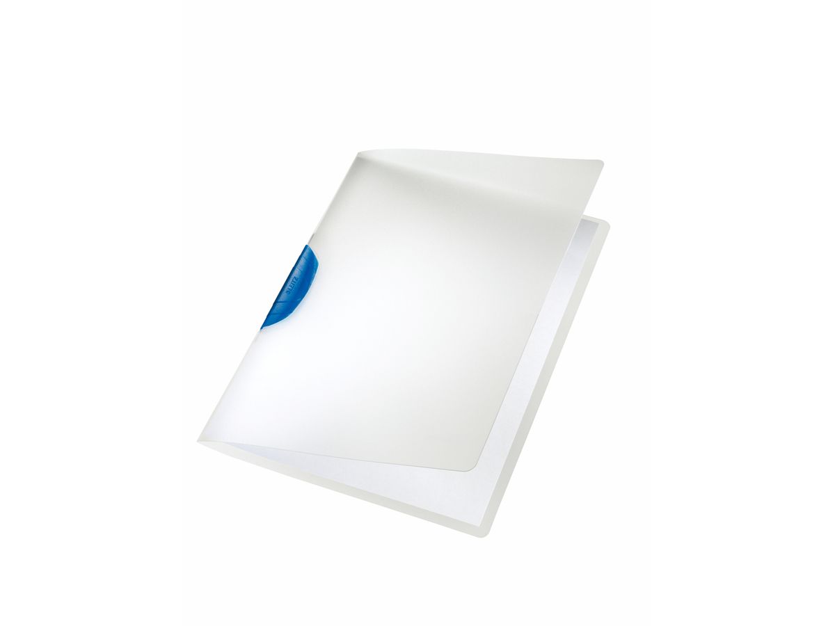 LEITZ Color Clip bleu A4 41750035 transparent (4002432341276)