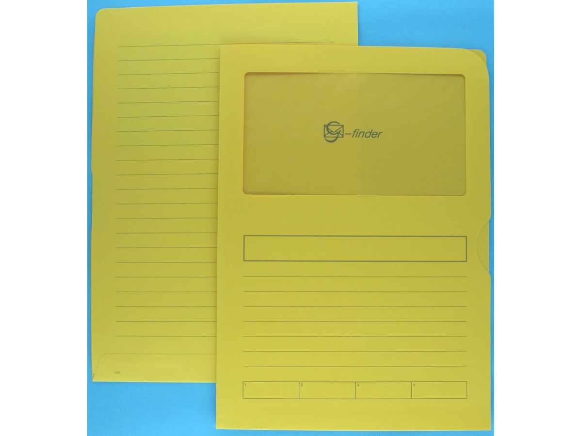 GOESSLER Cartella G-Finder 220x310mm 2802 giallo 100 pz. (7640126610023)