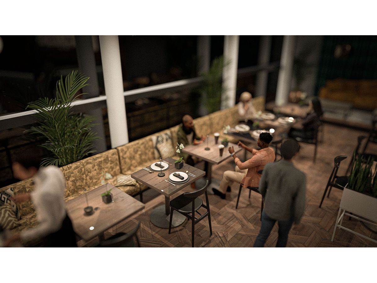 SECURIT Lampada da tavolo ANGELINA LP-AN-BL nero, batteria, regolabile (8720663160478)