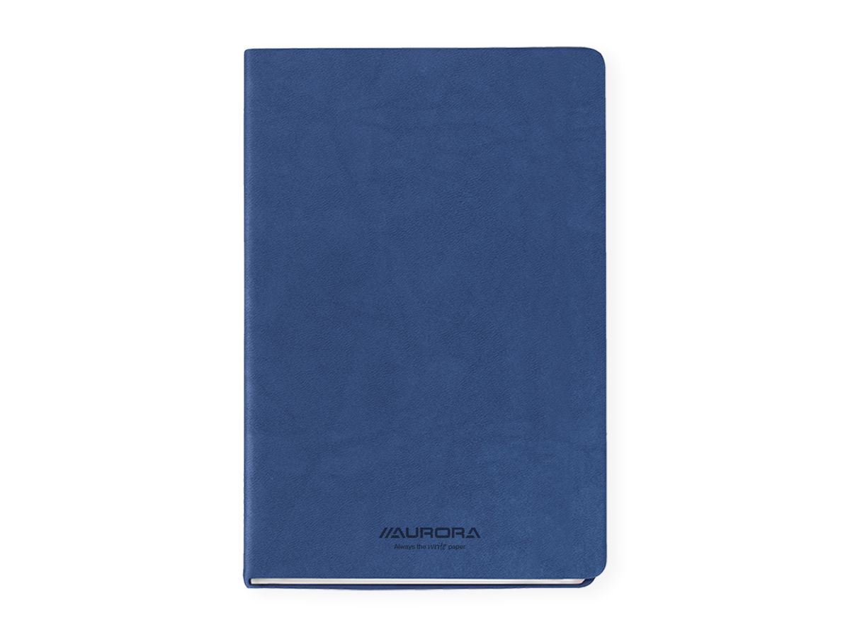AURORA Taccuino softcover A5 2396CAB blu, rigati 192 pagine (5411028040643)