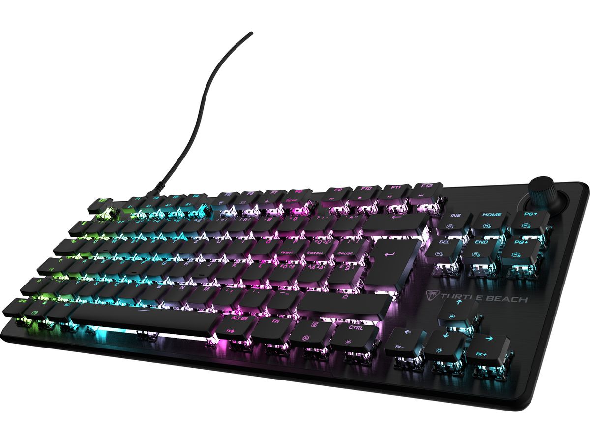 TURTLE BEACH Vulcan II TKL RGB Keyboard TBK-2003-02-CH Mech.Linear Switch, CH,Black (0840454401363)