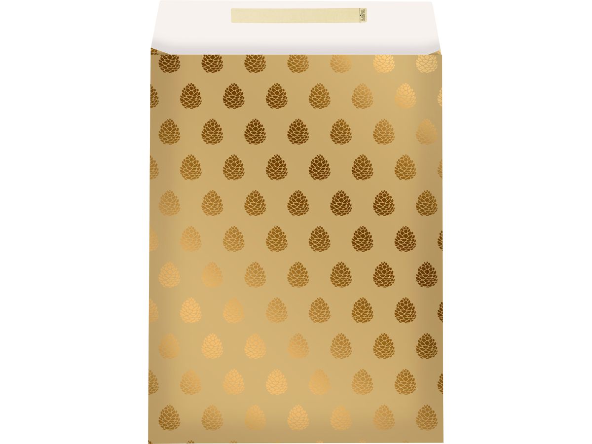 STEWO Geschenkbeutel Saga 2538564180 gold 32x48cm (7630050853443)