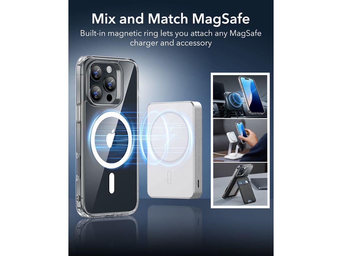 ESR Classic Hybrid Case MagSafe 1A77001 iPhone 16 ProMax Clear (4894240220740)