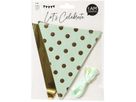 I AM CREATIVE Wimpelgirlande, 3.6m 6010.976 mint, gold (7611983208487)