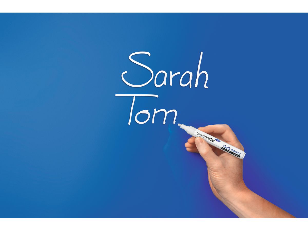 LEGAMASTER Glas-Magnettafel 7-104843 Colour blau, 60x80cm (8713797078955)