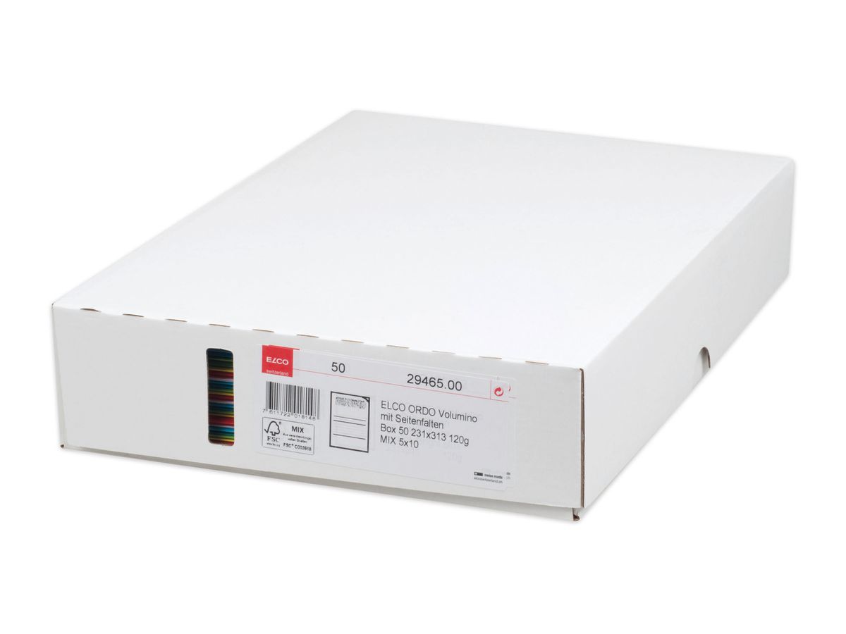 ELCO Cartella di organiz. Ordo A4 29465.00 volumino, ass. 50 pezzi (7611722018148)