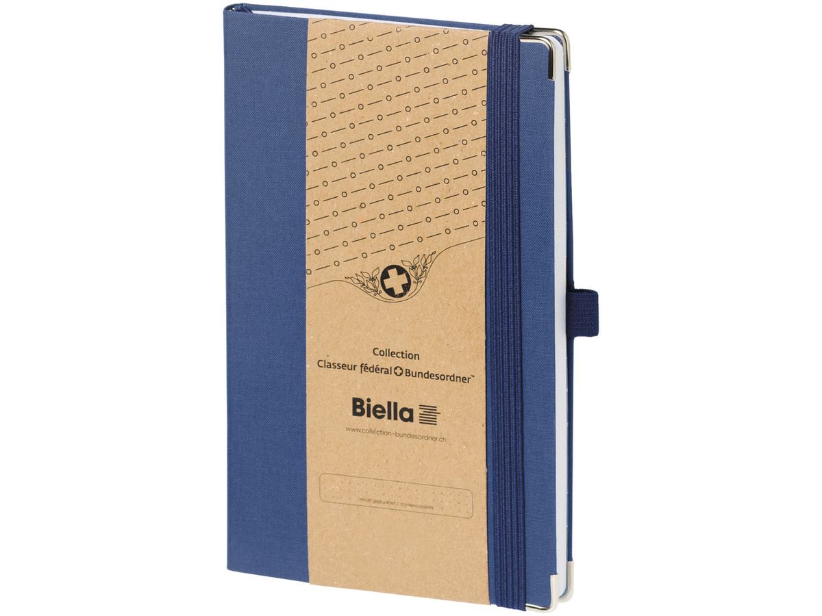 BIELLA Taccuino Sketch 195x125mm CB0000607U blu scuro 5mm, 192 p. (7611365464166)