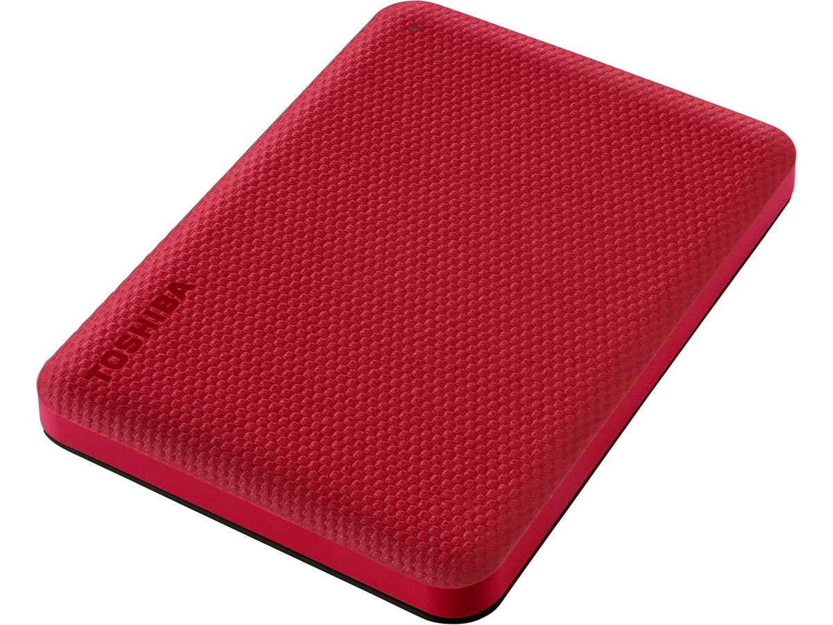 TOSHIBA HDD CANVIO Advance 2TB HDTCA20ER3AA USB 3.2 Gen 1, 2.5 inch red (4260557511275)