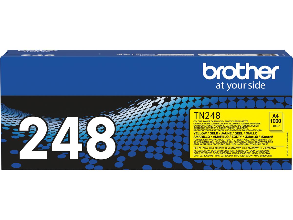 BROTHER Toner yellow TN-248Y HL-L8240CDW 1000 pages (4977766814065)