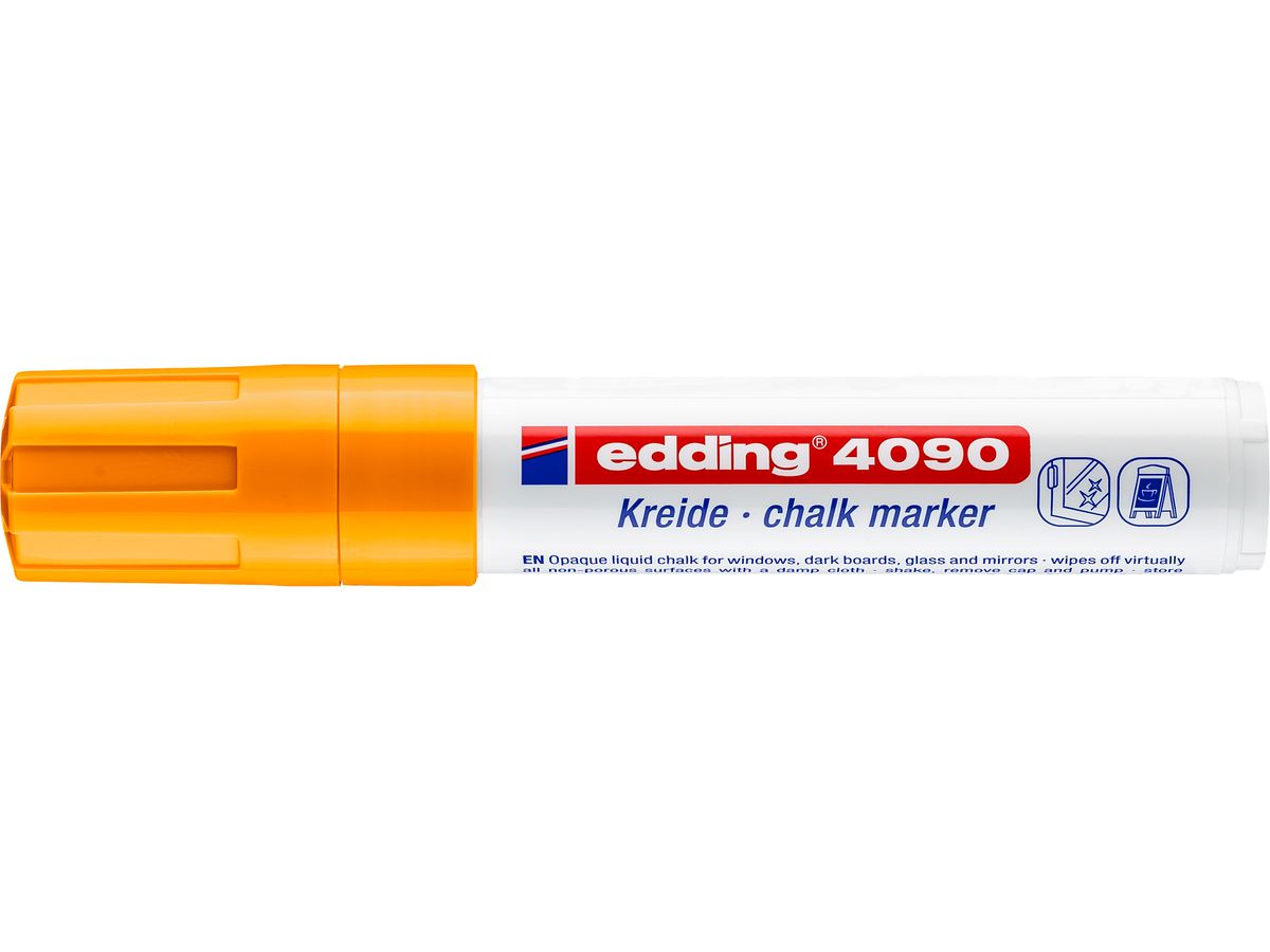 EDDING Windowmarker 4090 4-15mm 4090-66 orange néon (4004764787913)