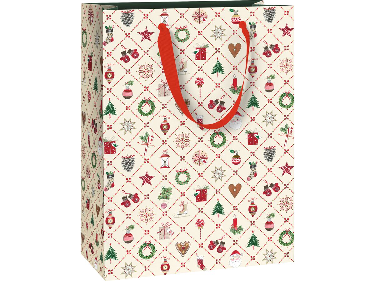 STEWO Sacchetto regalo Kirsten 2544512350 beige 23x13x30cm (7630050889619)