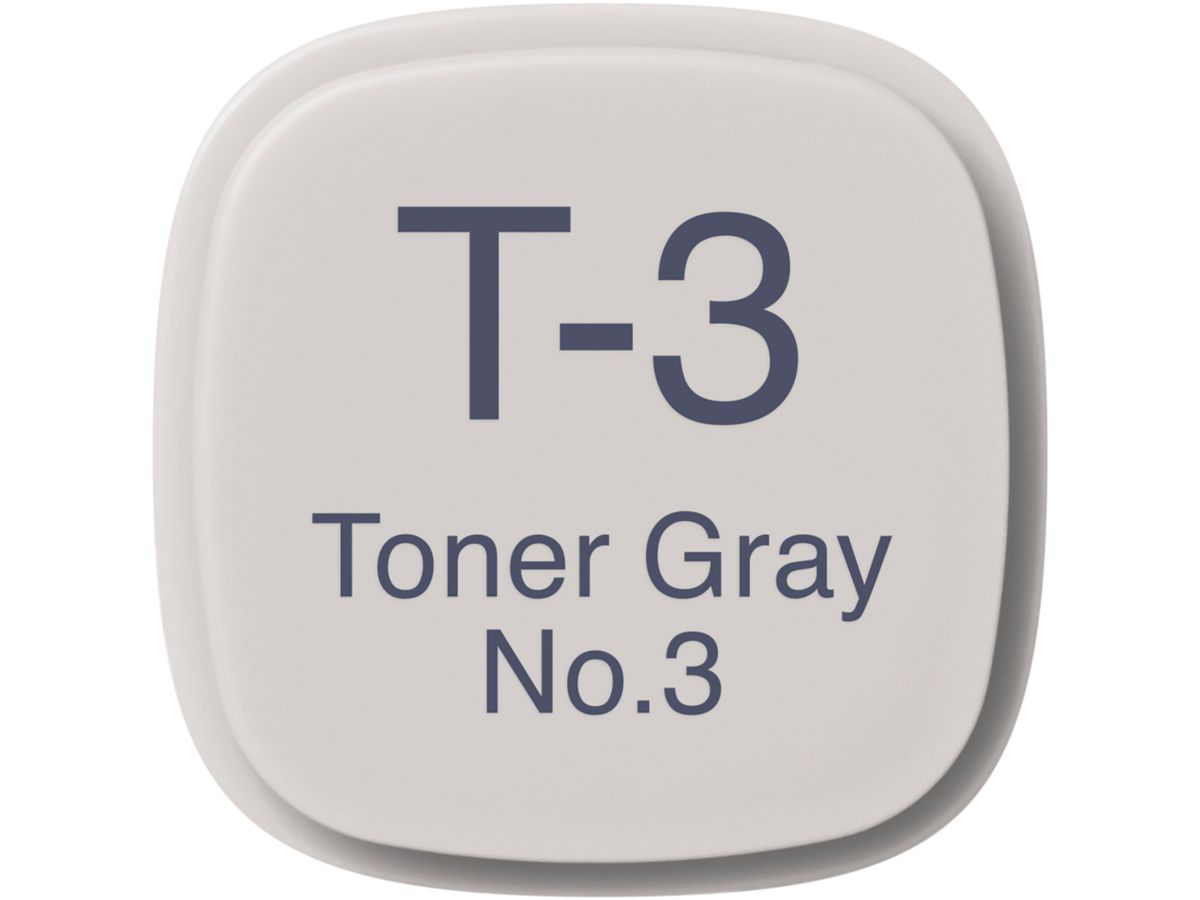COPIC Marker Classic 20075100 T-3 - Toner Grey No.3 (4511338000267)