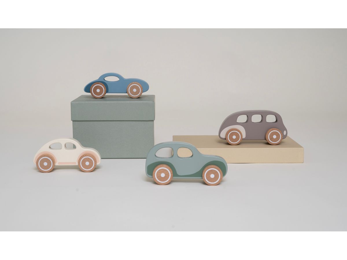 JABADABADO Set di auto retrò C2560 4 AutoP (7332599025601)