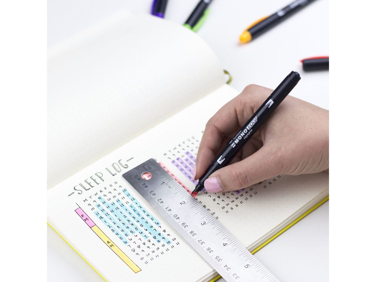 TOMBOW Mono edge highlighter WA-TC-6P 6 colori (4003198120075)