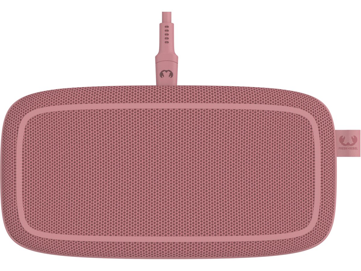 FRESH'N REBEL BASE DUO Charging Pad 4CP200DP Dusty Pink wireless (8718734658948)