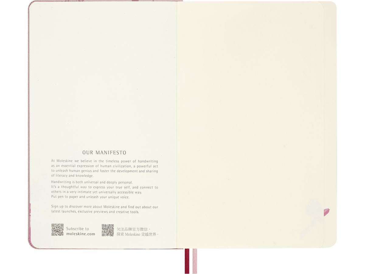 MOLESKINE Notizbuch Sakura L/A5 999278601 blanco mehrfarbig (8056999278601)