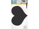 SECURIT Lavagna Gesso HEART FB-HEART nero 30x36x0.3cm (8718226493385)