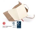 TRANSOTYPE senseBook FLAP REFILL A5 75510501 ligné, M, 135 feuilles beige (8716329071431)