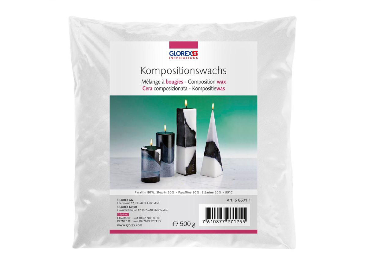 GLOREX Cera composita 500g 686011 miscela di cera (7610877271255)