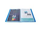 EXACOMPTA Livre présentation A4 85102E bleu 100 sacs (3130630851028)